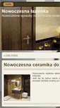 Mobile Screenshot of nowoczesna-lazienka.info